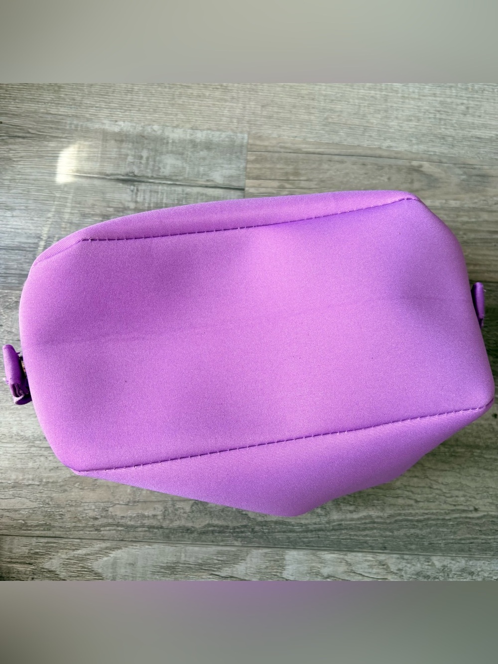 NEW Free People Beauty & Wellness Purple Neoprene Makeup Bag - Picture 5 of 11